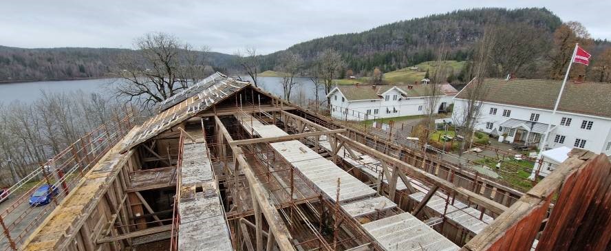 6 fra demonteringen foto Veidekke